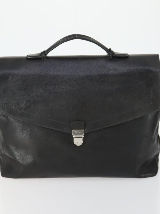 Salvatore Ferragamo Shoulder Bag Nylon Leather 3 Set Black Beige Auth bs31740 - Picture 16 of 16